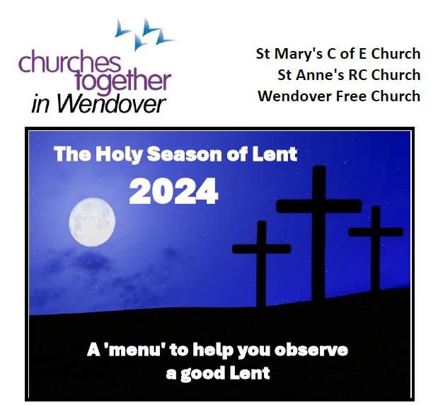 Lent Menu 2024 - Image